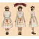 Crucis Ouverture de l'Opera Blouse Cardigan Skirt JSK and OP(Reservation/2 Colours/Full Payment Without Shipping)